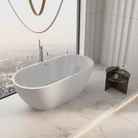 Rivera Freestanding Stone Bath 1500mm